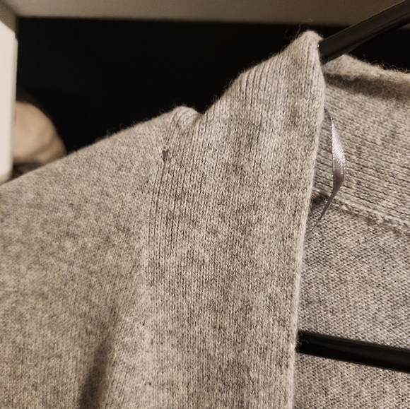 100% 2ply cashmere long cardigan - Picture 4 of 5